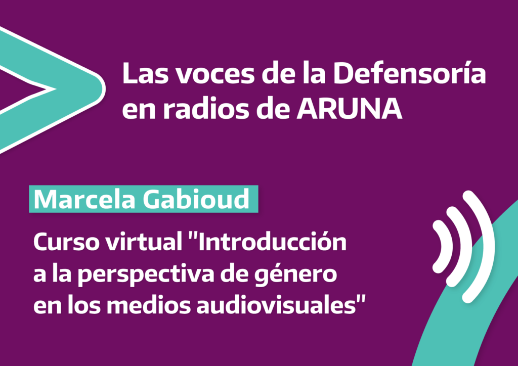 Placa micro ARUNA: Introducción a la perspectiva de género en los medios audiovisuales